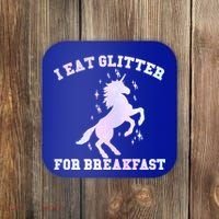 I Eat Glitter For Breakfast Coaster thumb 0
