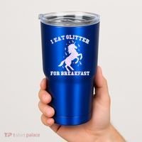 I Eat Glitter For Breakfast Tumbler thumb 2