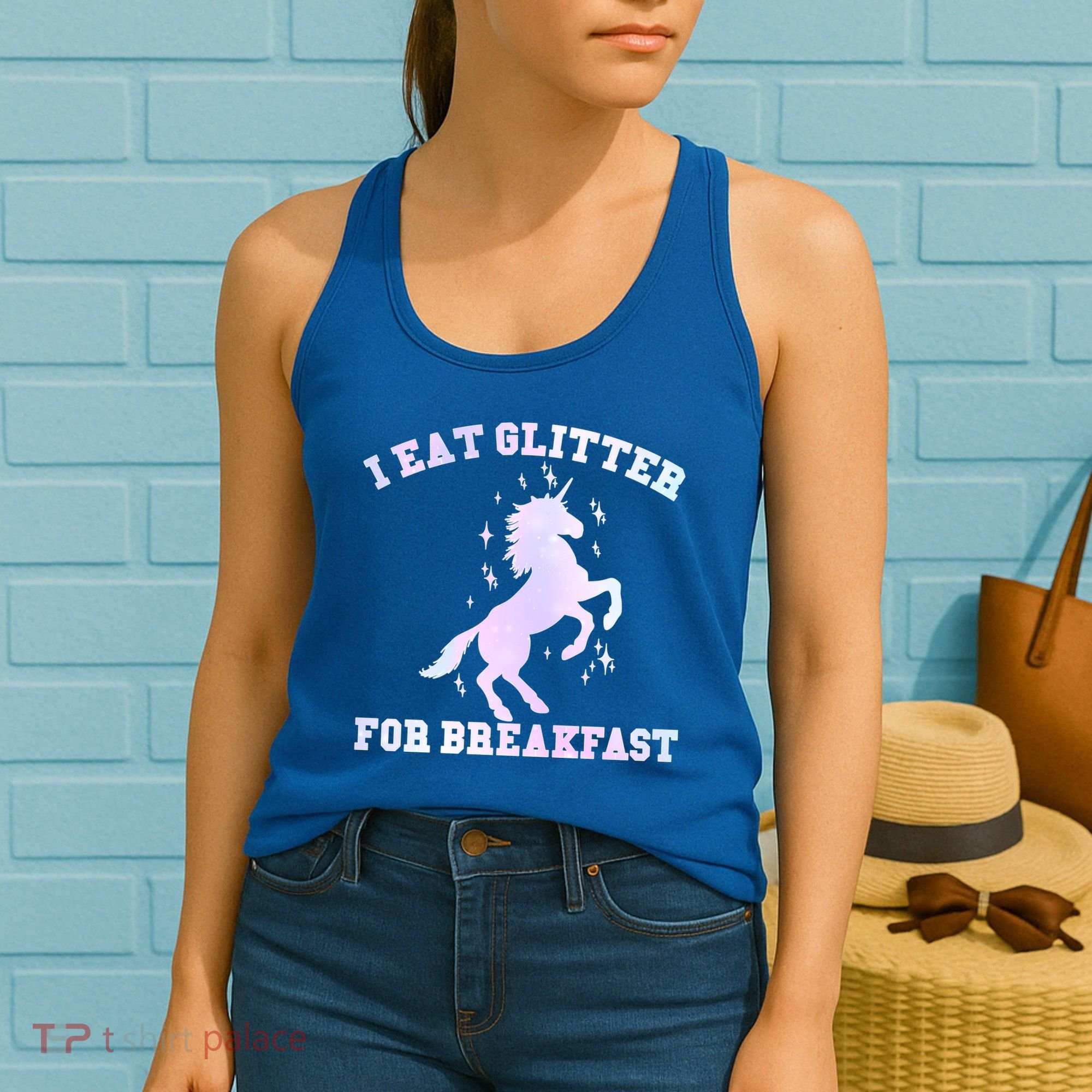 I Eat Glitter For Breakfast Women's Tank Top