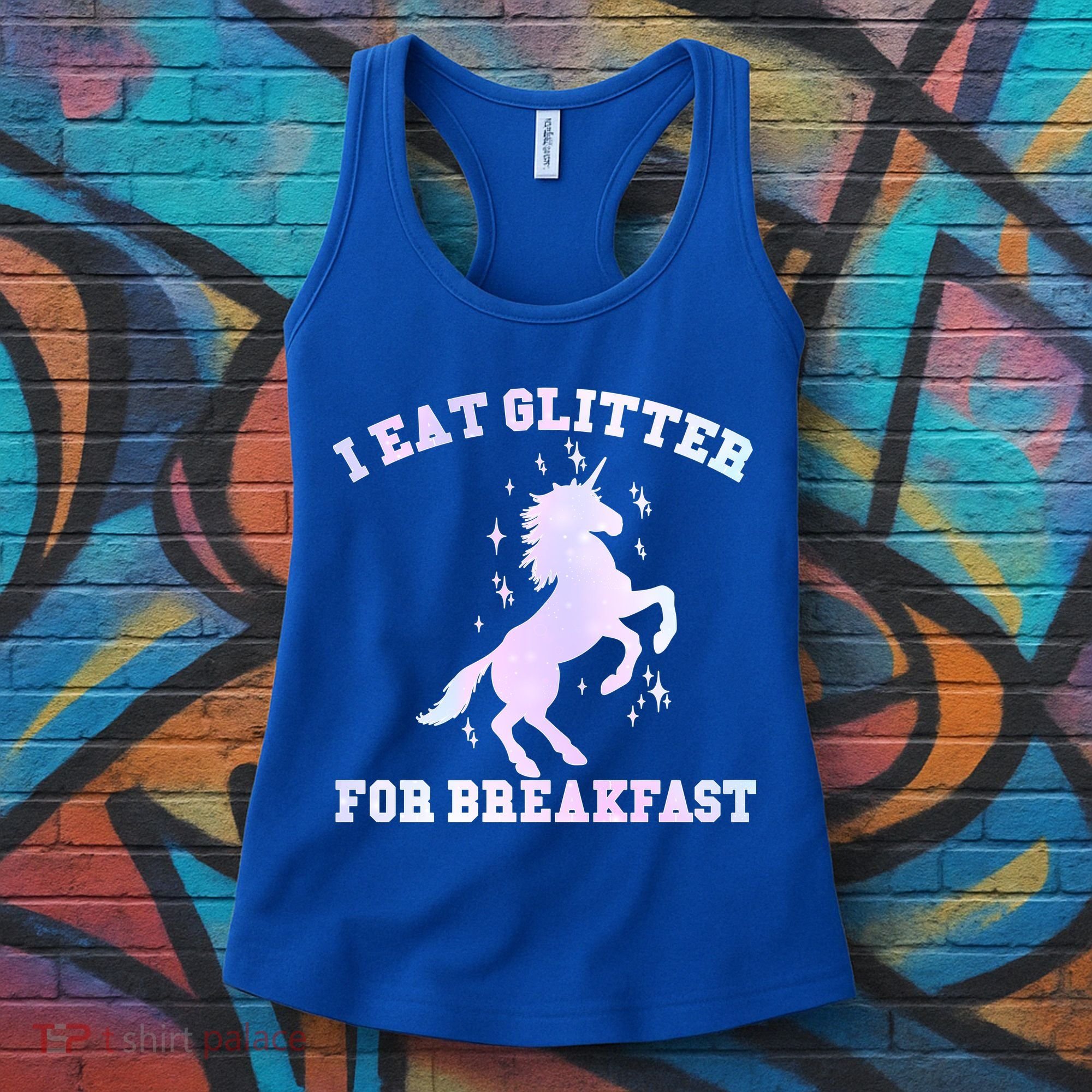 I Eat Glitter For Breakfast Women's Tank Top