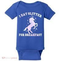 I Eat Glitter For Breakfast Baby Bodysuit thumb 0