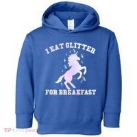 I Eat Glitter For Breakfast Toddler Hoodie thumb 0