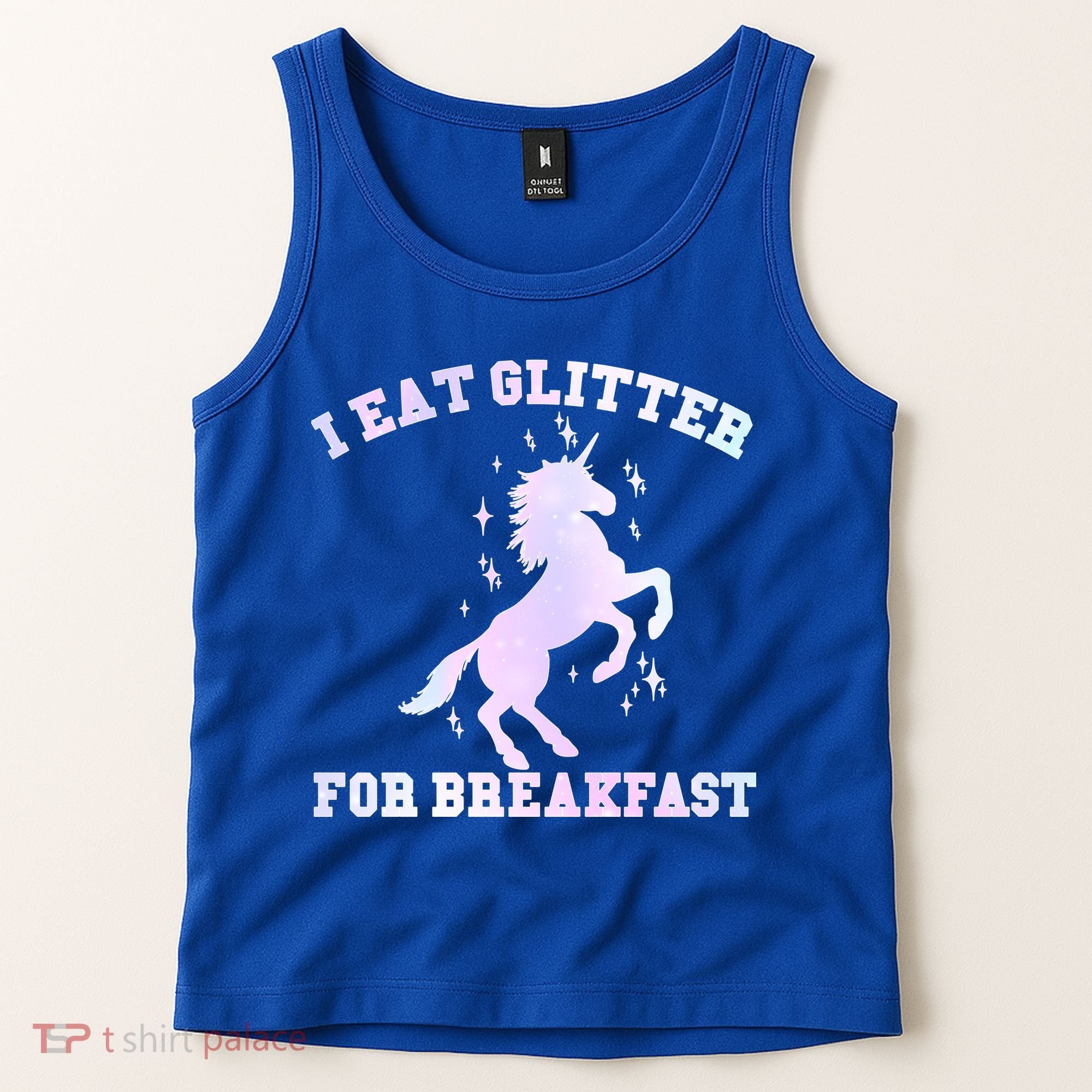 I Eat Glitter For Breakfast Tank Top