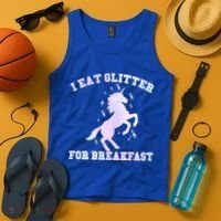 I Eat Glitter For Breakfast Tank Top thumb 4