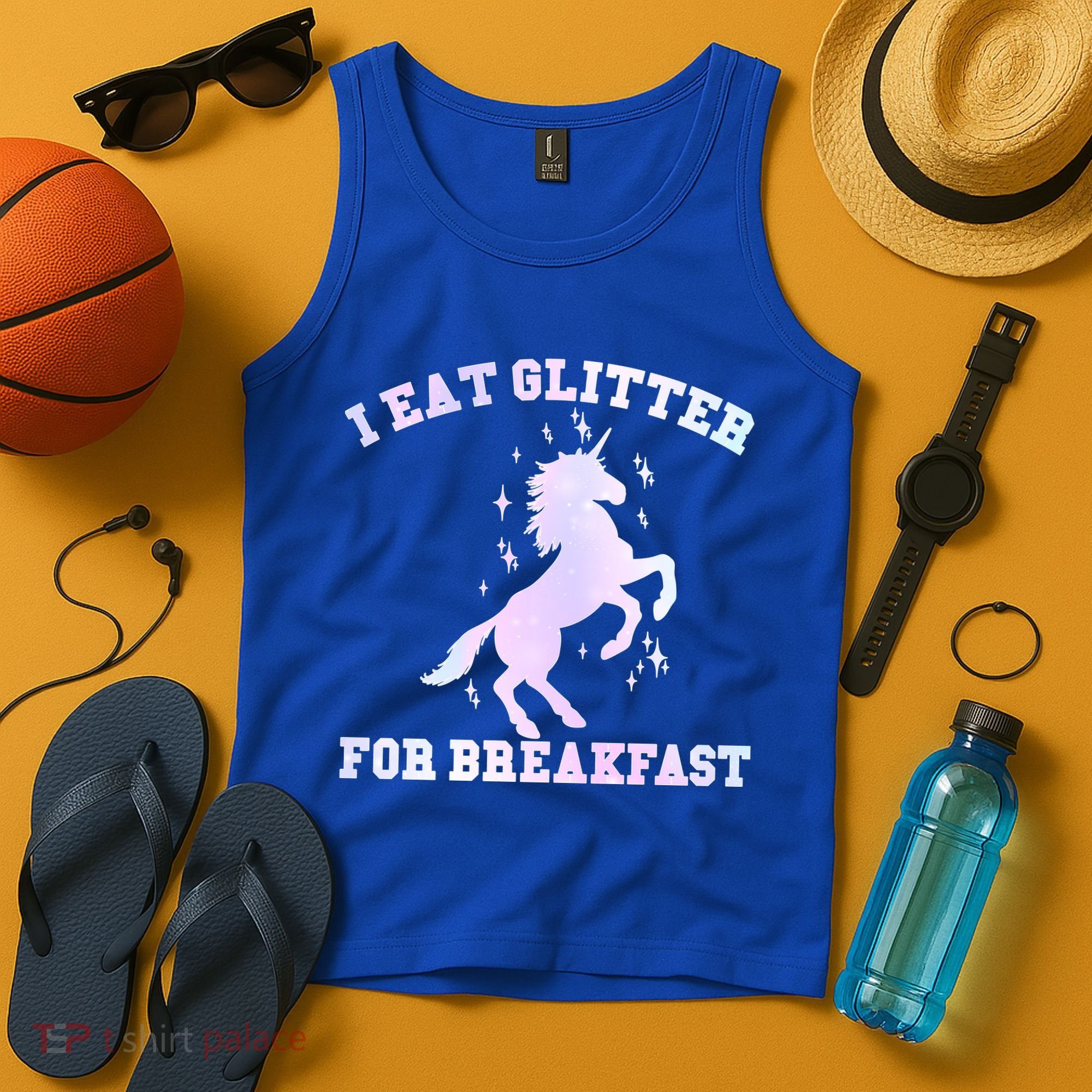 I Eat Glitter For Breakfast Tank Top