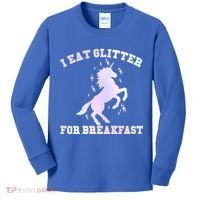 I Eat Glitter For Breakfast Kids Long Sleeve Shirt thumb 0
