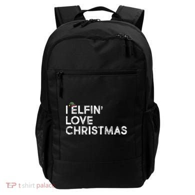 I Elfin Love Christmas Backpack