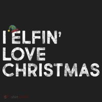 I Elfin Love Christmas Hat thumb 2
