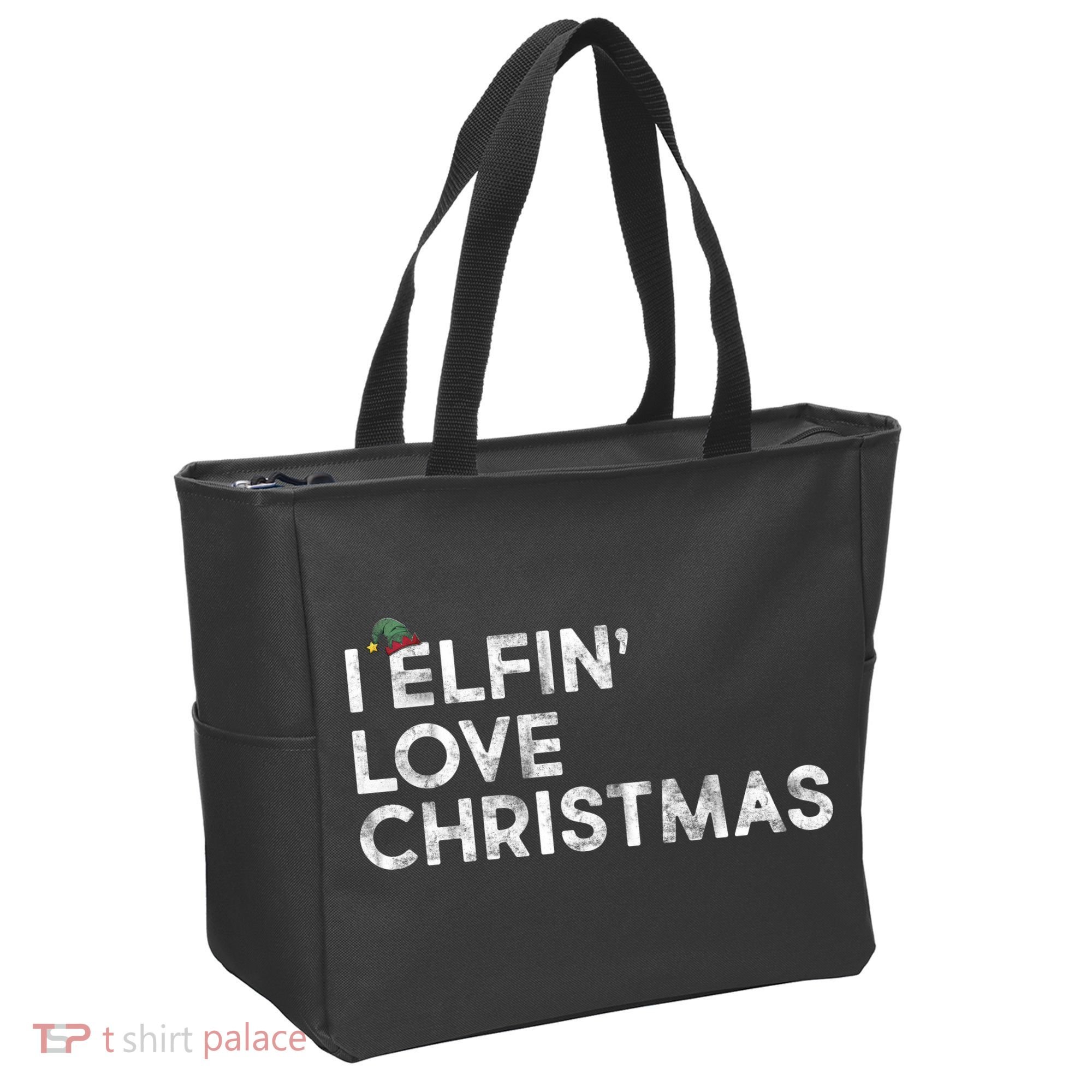 I Elfin Love Christmas Tote Bag