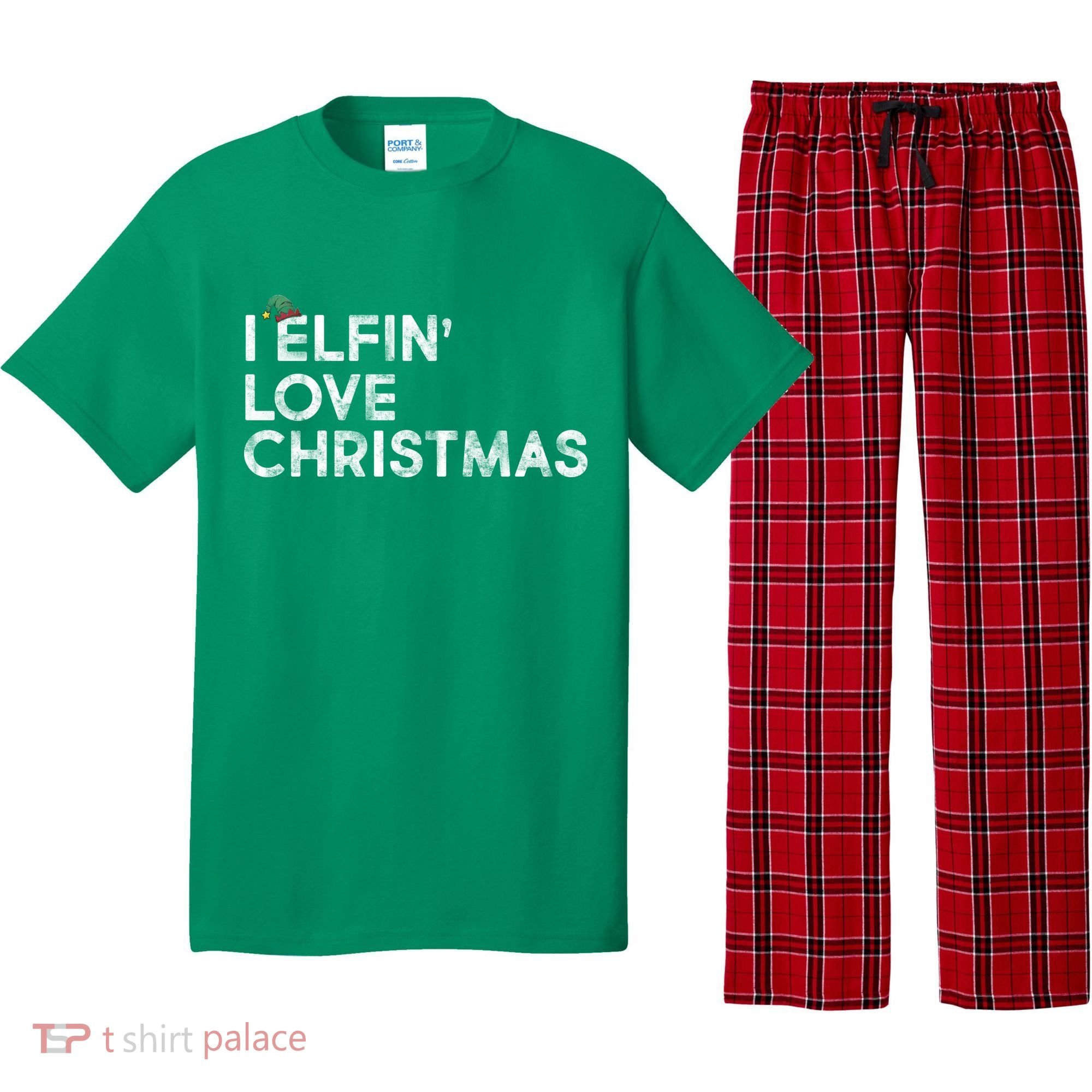 I Elfin Love Christmas Pajama Set