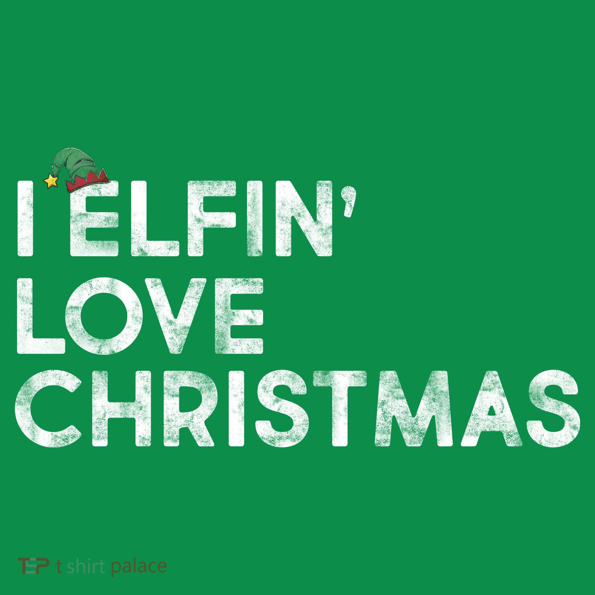 I Elfin Love Christmas Ornament
