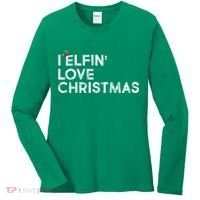 I Elfin Love Christmas Women's Long Sleeve Shirt thumb 0