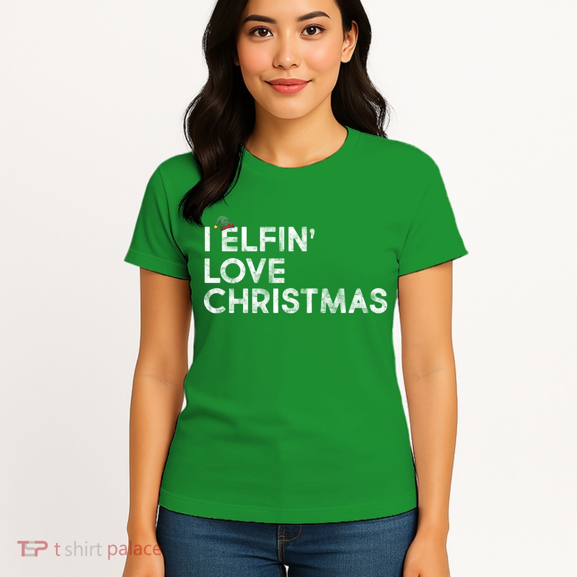 I Elfin Love Christmas Women's T-Shirt