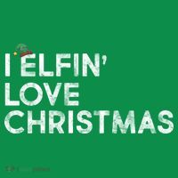 I Elfin Love Christmas Kids T-Shirt thumb 4