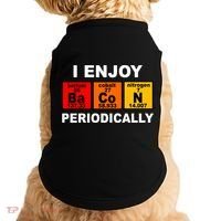 I Enjoy Bacon Periodically Doggie Tank thumb 0