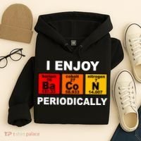 I Enjoy Bacon Periodically Hoodie thumb 4