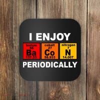 I Enjoy Bacon Periodically Coaster thumb 0