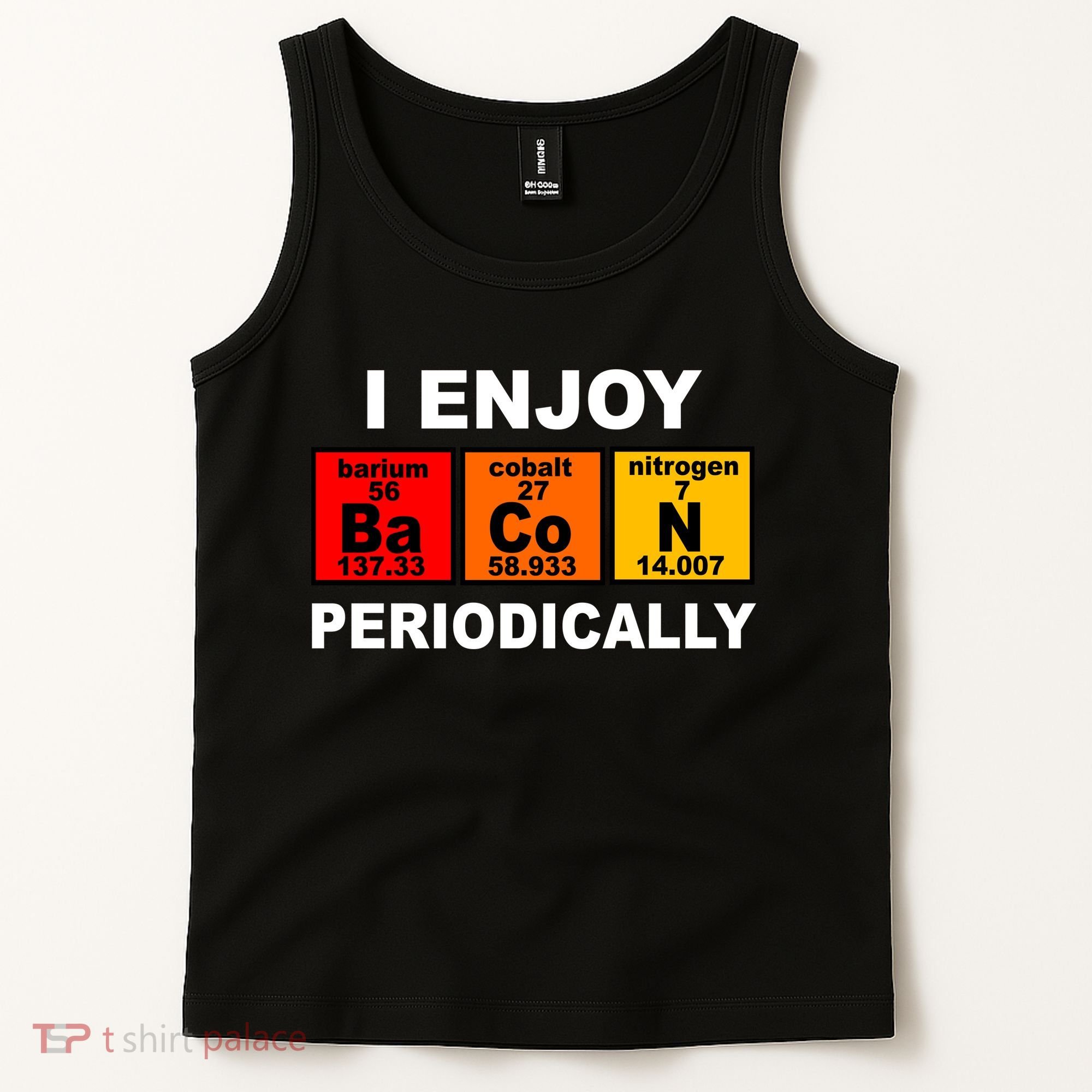 I Enjoy Bacon Periodically Tank Top