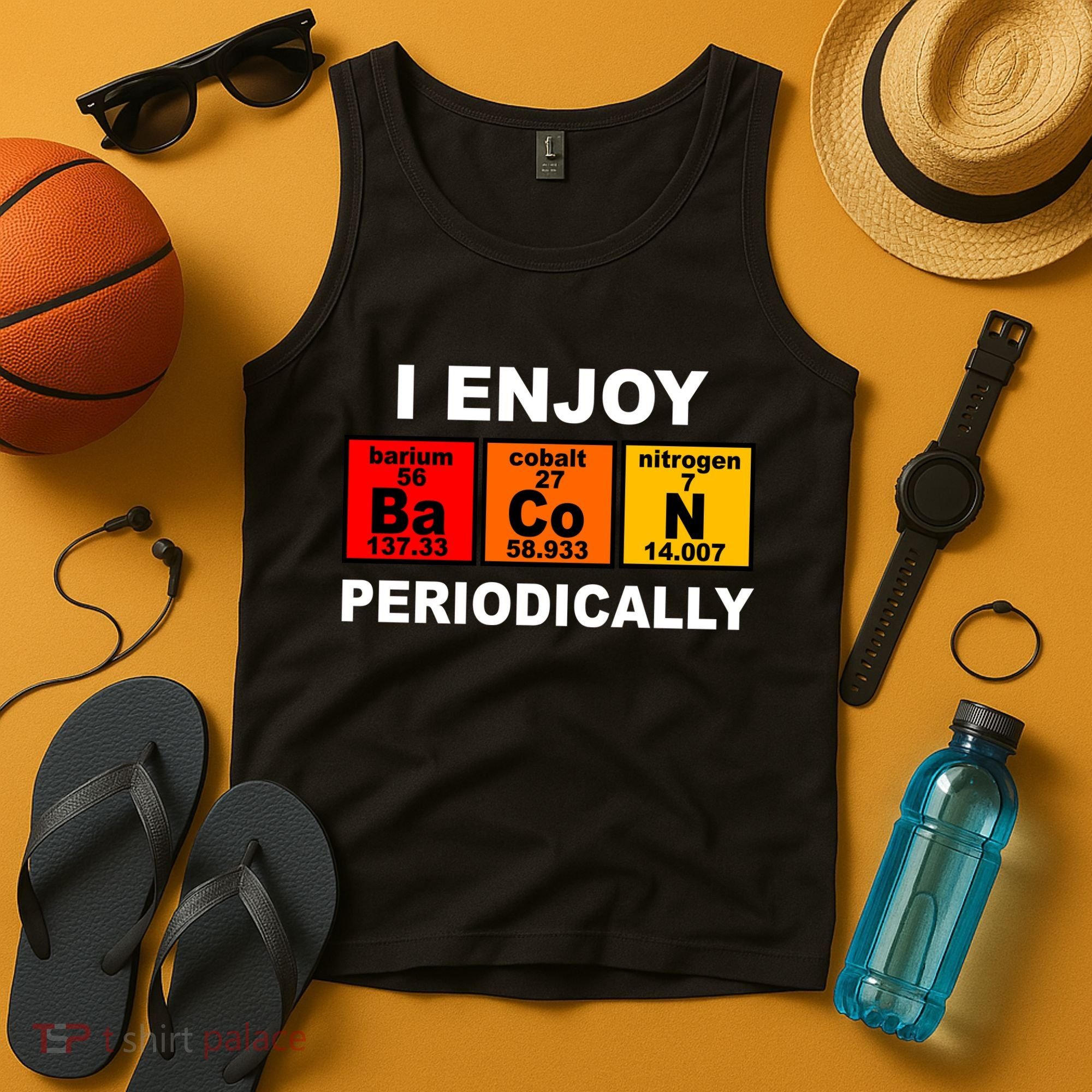 I Enjoy Bacon Periodically Tank Top