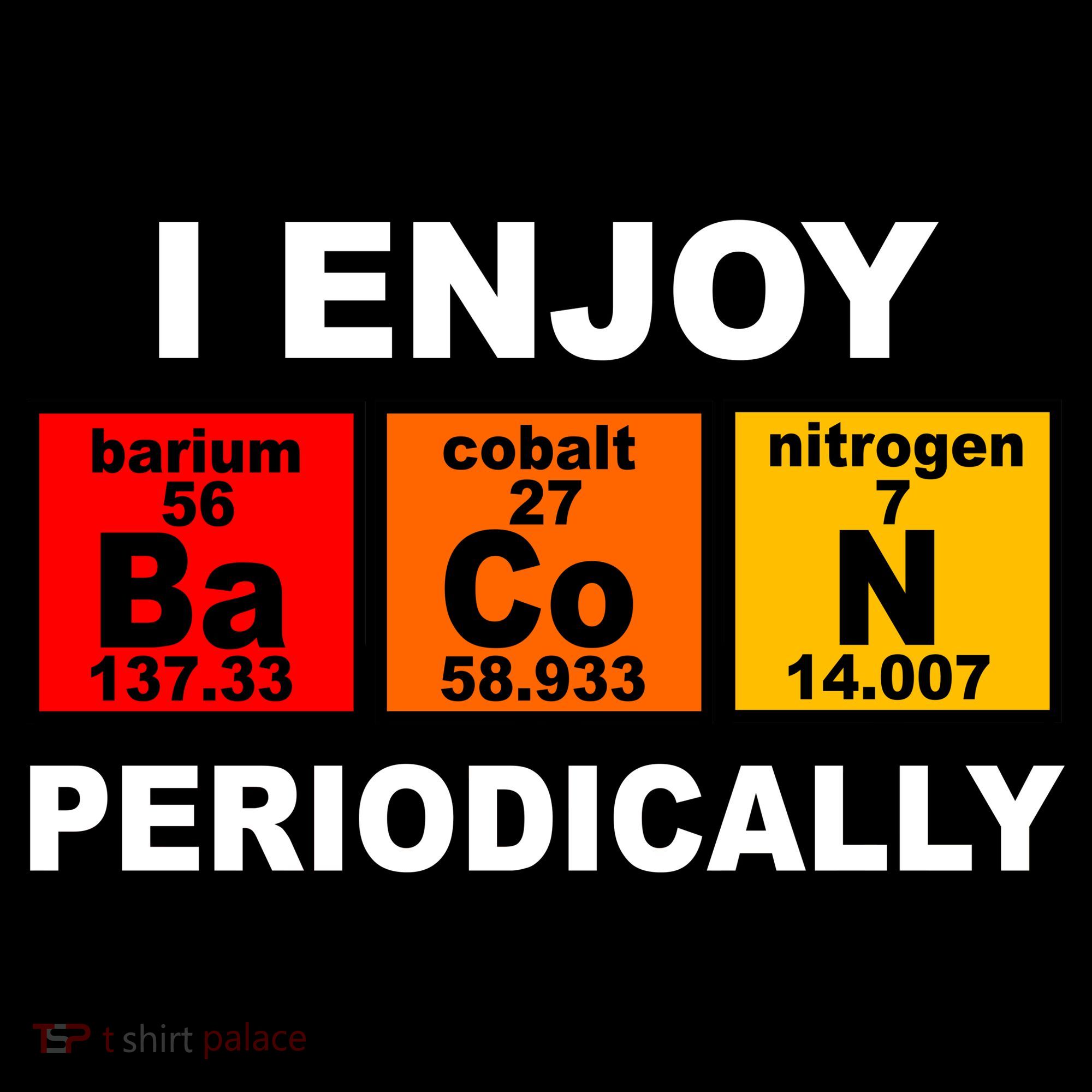 I Enjoy Bacon Periodically Visor