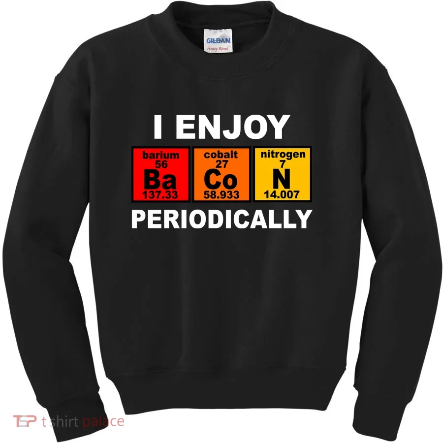 I Enjoy Bacon Periodically Kids Sweatshirt