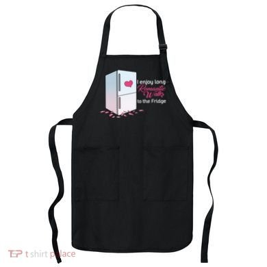 I Enjoy Long Romantic Walks To The Fridge Apron