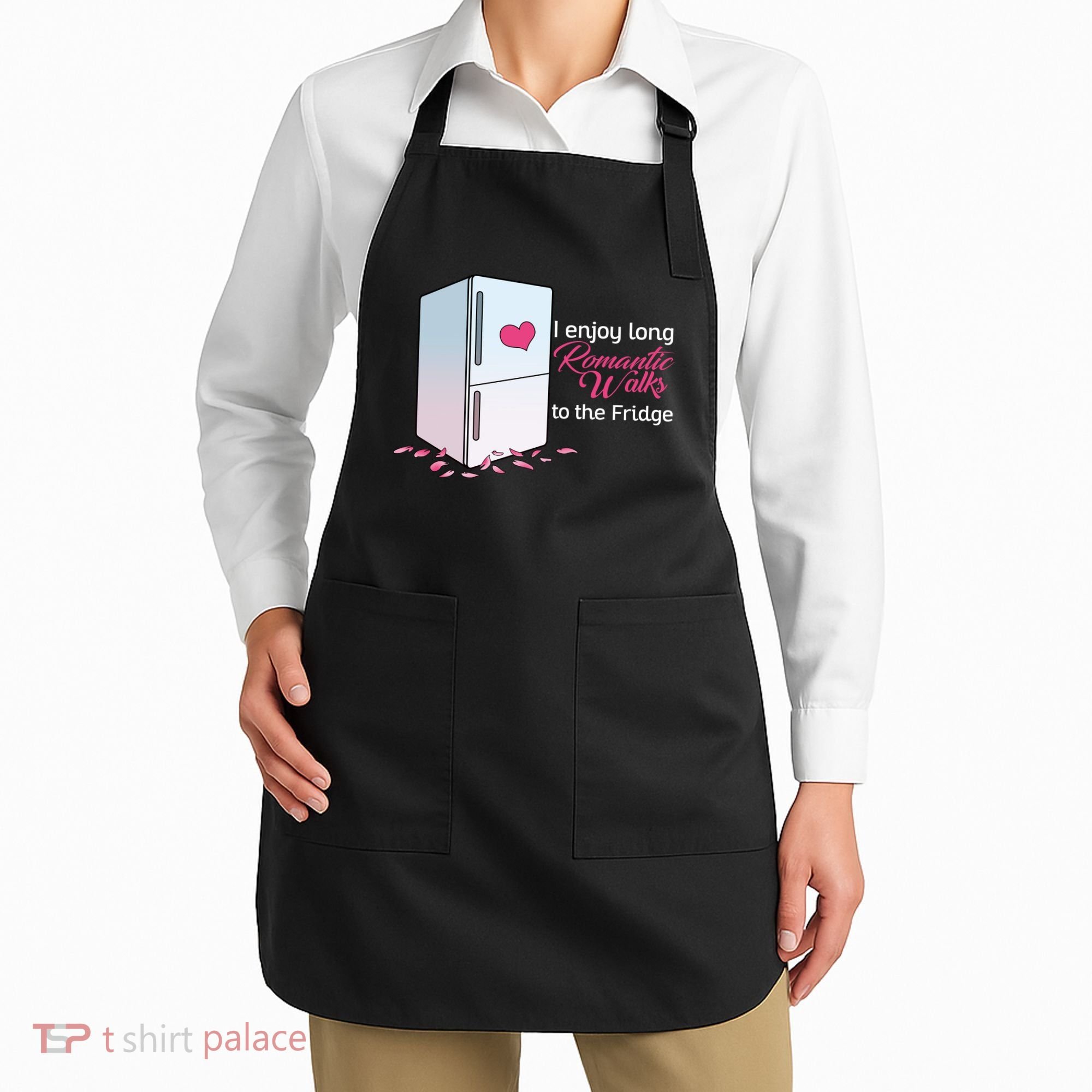 I Enjoy Long Romantic Walks To The Fridge Apron