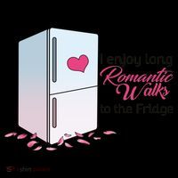 I Enjoy Long Romantic Walks To The Fridge Coffee Mug thumb 5