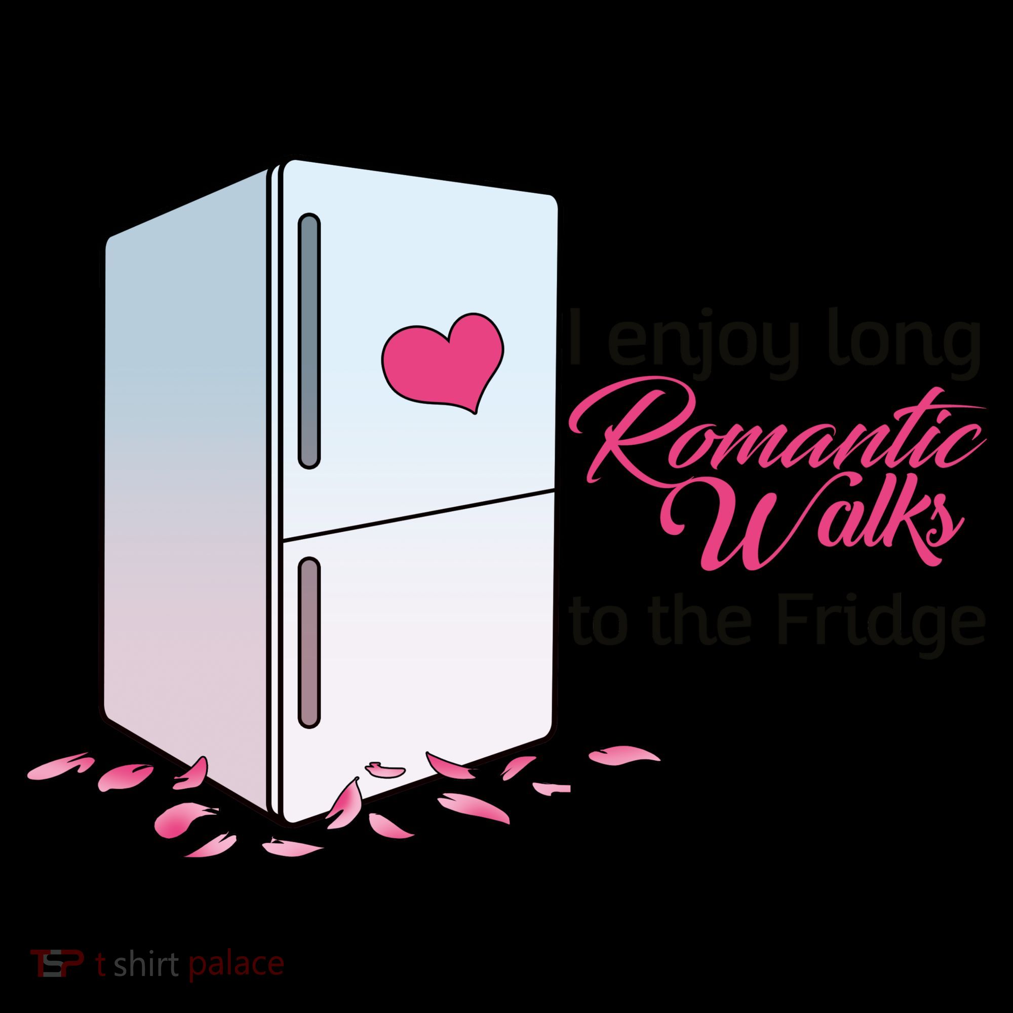 I Enjoy Long Romantic Walks To The Fridge Coffee Mug
