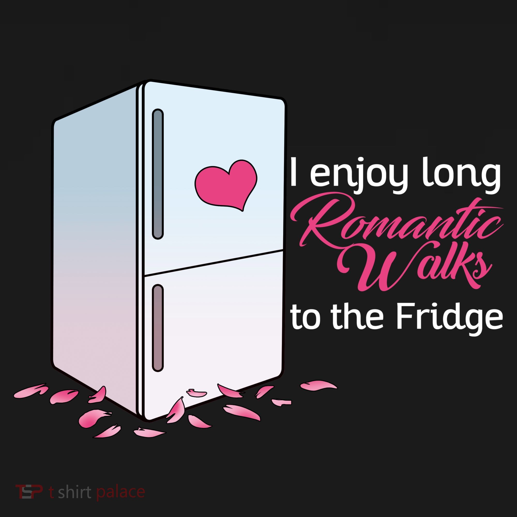 I Enjoy Long Romantic Walks To The Fridge Coaster