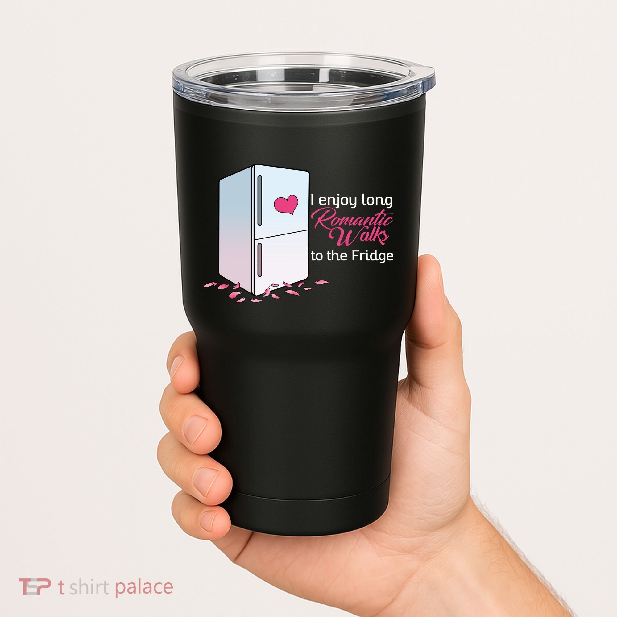 I Enjoy Long Romantic Walks To The Fridge Tumbler