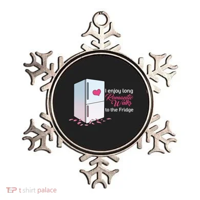 I Enjoy Long Romantic Walks To The Fridge Ornament
