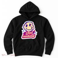 I Feel Nothing Smiley Face Hoodie thumb 0