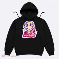 I Feel Nothing Smiley Face Hoodie thumb 0