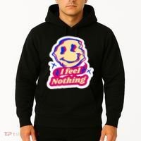 I Feel Nothing Smiley Face Hoodie thumb 2