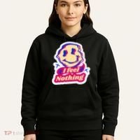 I Feel Nothing Smiley Face Hoodie thumb 5