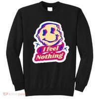 I Feel Nothing Smiley Face Sweatshirt thumb 0