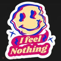 I Feel Nothing Smiley Face Pajama Set thumb 2