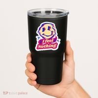 I Feel Nothing Smiley Face Tumbler thumb 2