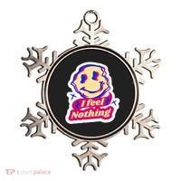 I Feel Nothing Smiley Face Ornament thumb 0
