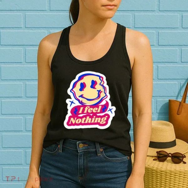 I Feel Nothing Smiley Face Women's Tank Top