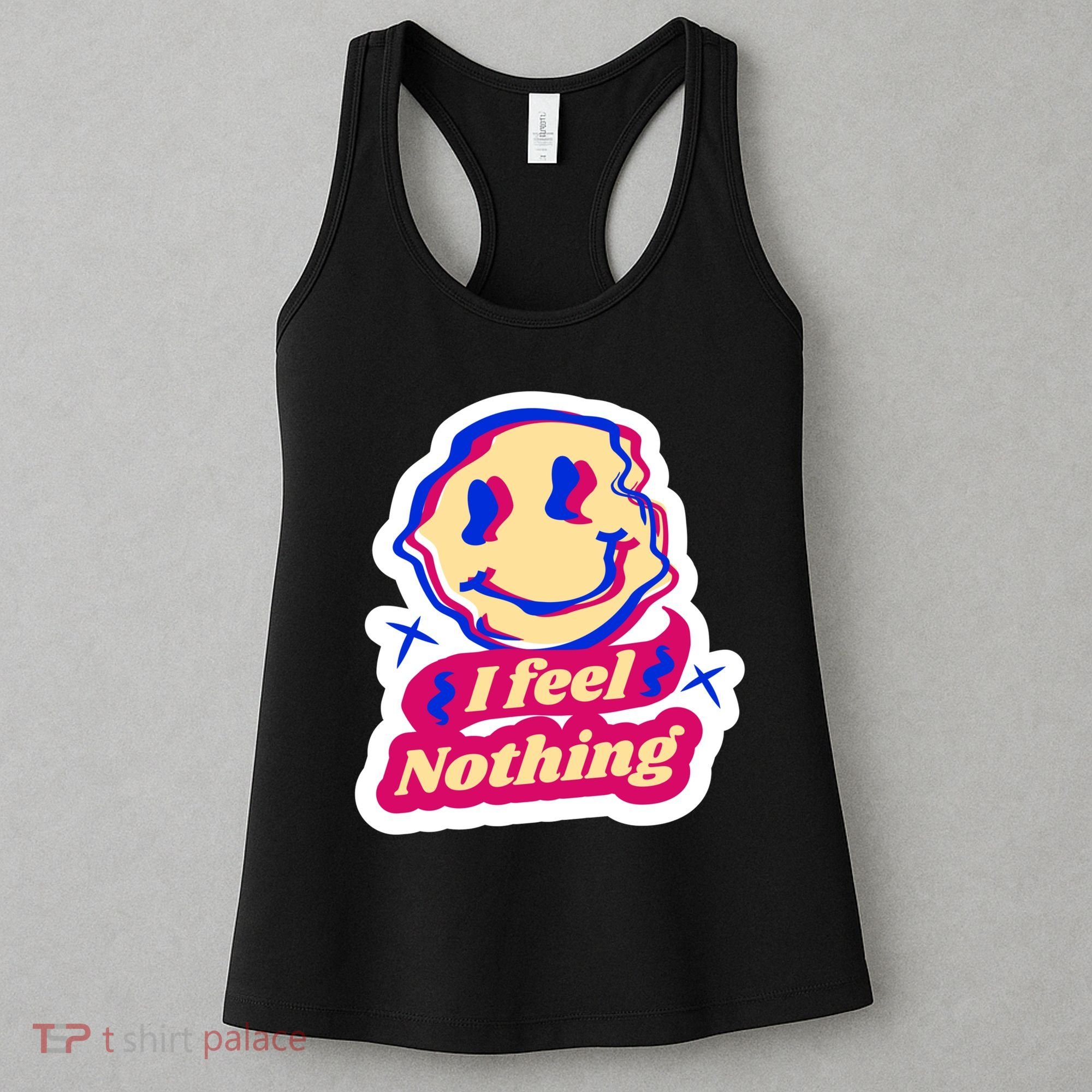 I Feel Nothing Smiley Face Women's Tank Top