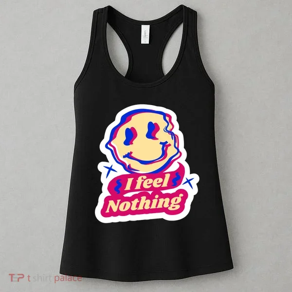 I Feel Nothing Smiley Face Women's Tank Top