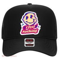 I Feel Nothing Smiley Face Hat thumb 0