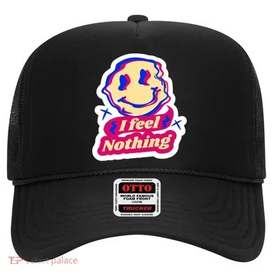 I Feel Nothing Smiley Face Hat