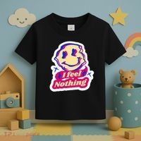 I Feel Nothing Smiley Face Toddler T-Shirt thumb 3