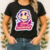 I Feel Nothing Smiley Face Women's T-Shirt thumb 2