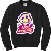 I Feel Nothing Smiley Face Kids Sweatshirt thumb 0
