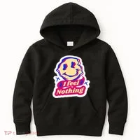 I Feel Nothing Smiley Face Kids Hoodie thumb 0