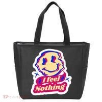 I Feel Nothing Smiley Face Tote Bag thumb 0